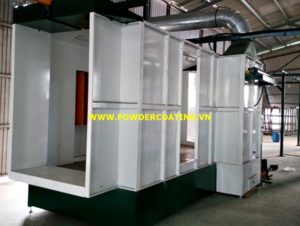 Buồng sơn tĩnh điện lắp ghép