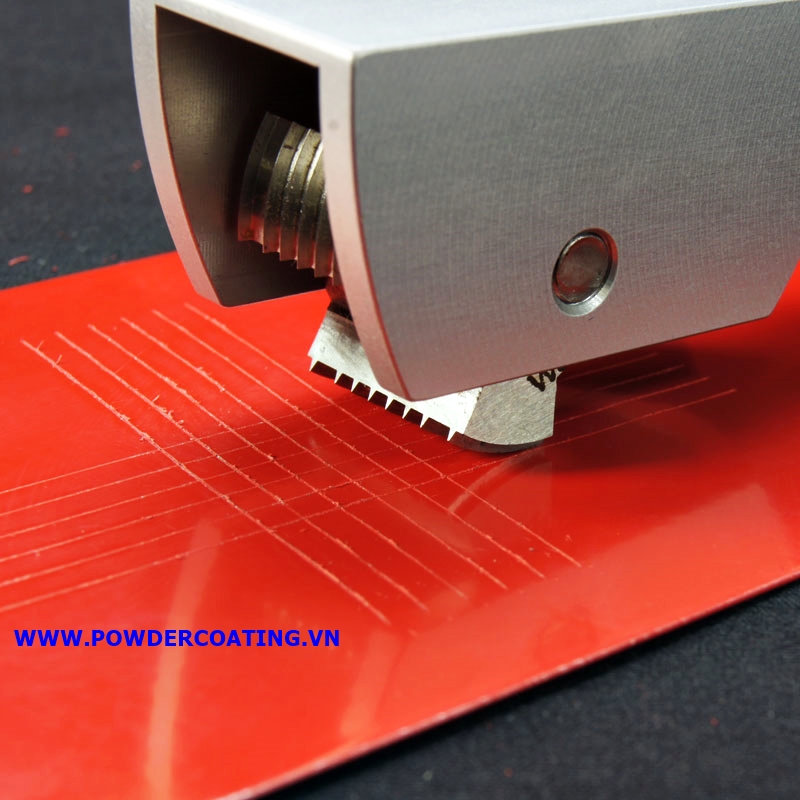 Cross cut tester