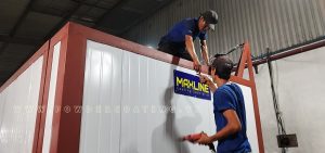 Thi công dây chuyền sơn tĩnh điện